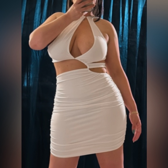 Maui’s Sexy Shoulder Dress Spandex Lady Women - Picture 13 of 16